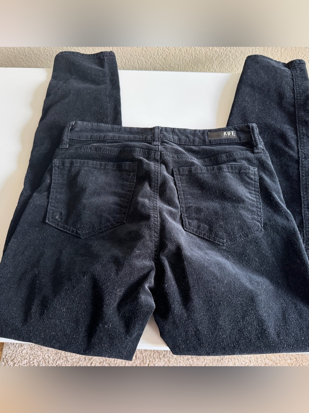 Kut from the Kloth Diana Fab Ab Skinny Jeans Black Size 4 - Picture 4 of 4